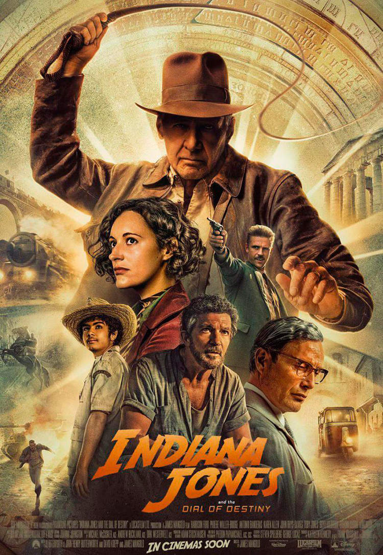 Cartel Indiana Jones y el dial del destino