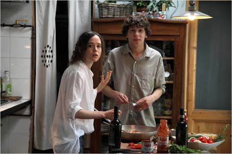 A Roma con amor, Ellen Page y Jesse Eisenberg