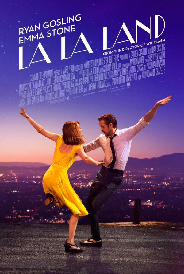 Cartel La ciudad de las estrellas (La La Land)