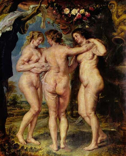 Las tres Gracias de Rubens