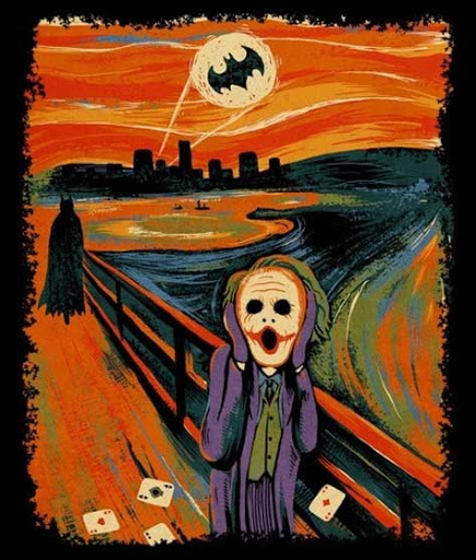 El grito de Munch, parodia