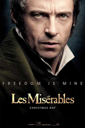Los Miserables, cartel con Hugh Jackman