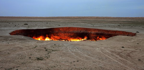 Pozo de Darvaza (Turkmenistán)