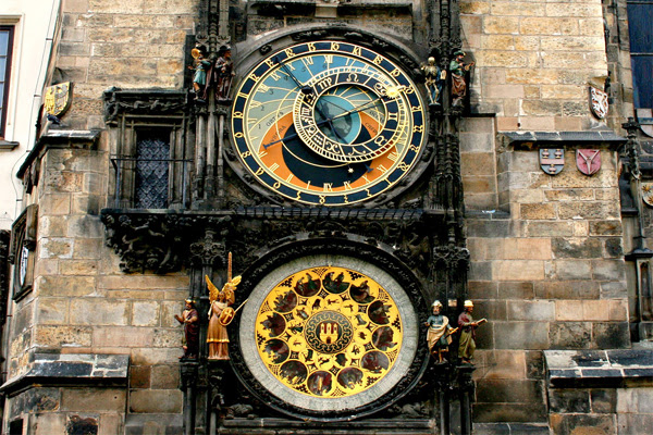 reloj astronómico de Praga