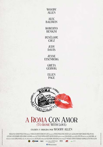 A Roma con amor, cartel de la película