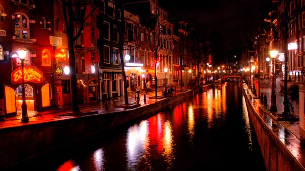 El Barrio Rojo de Ámsterdam