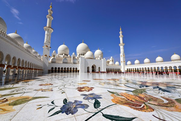 Mezquita Sheikh Zayed - Abu Dhabi, Emiratos Árabe Unidos