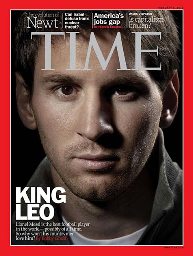 Lionel Messi, revista Time