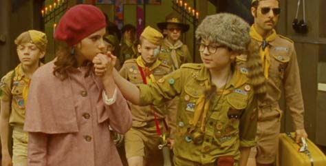 Moonrise Kingdom, niños