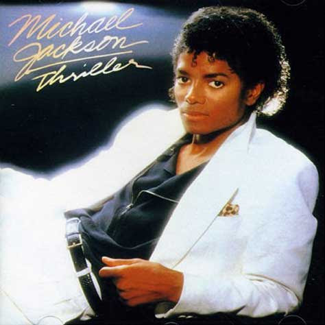 Portada del Thriller de Michael Jackson