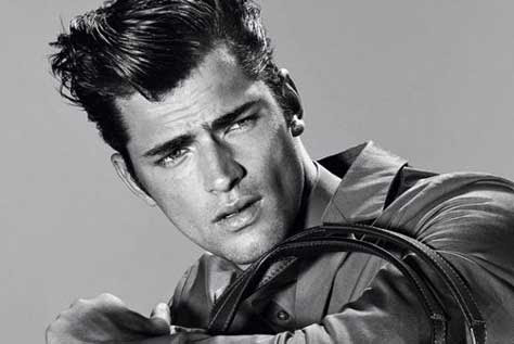 Sean O’Pry, blanco y negro