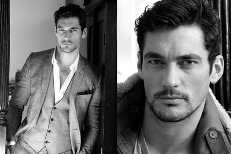 David Gandy, posando