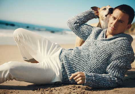 Channing Tatum, en la playa