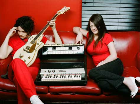 The white stripes