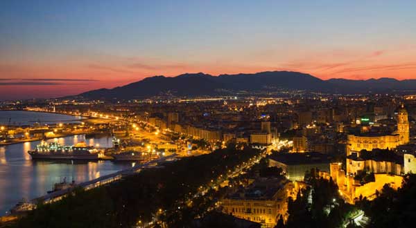 Málaga, panorámica