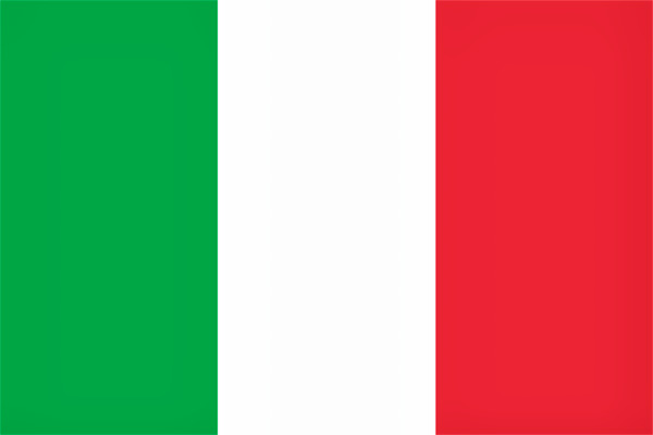 Italia, bandera