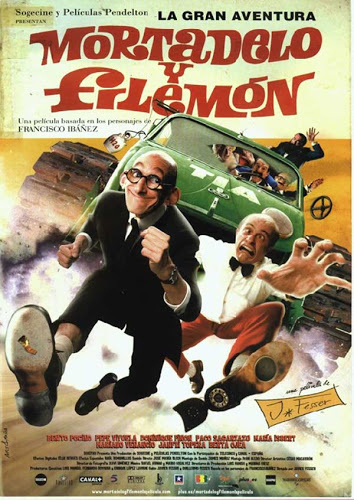 La gran aventura de Mortadelo y Filemón, cartel