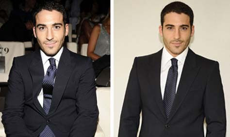 Miguel Ángel Silvestre, posando