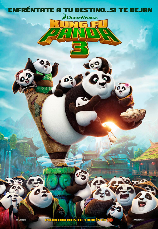 Cartel Kung fu Panda 3