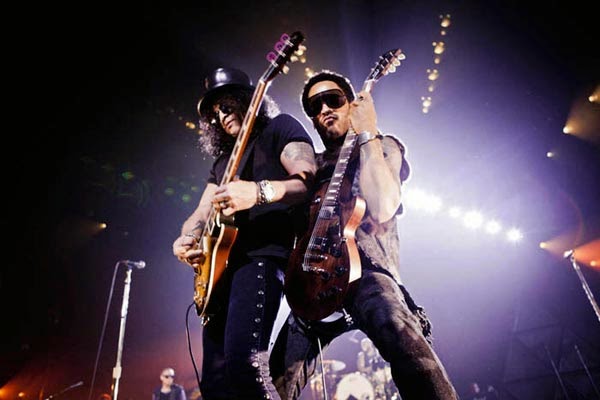 Lenny Kravitz y Slash