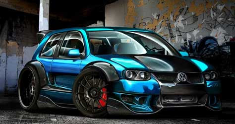 Volkswagen Golf, tuneado