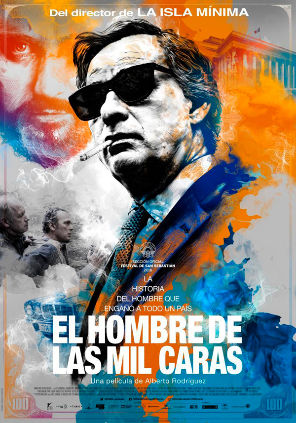 Cartel El hombre de las mil caras