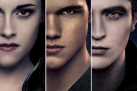 Crepúsculo, protagonistas