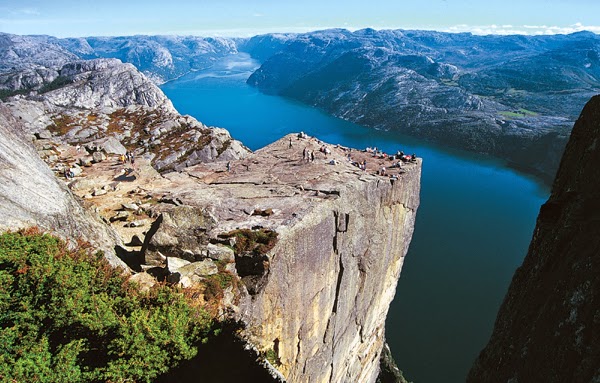 El púlpito Preikestolen (Noruega)