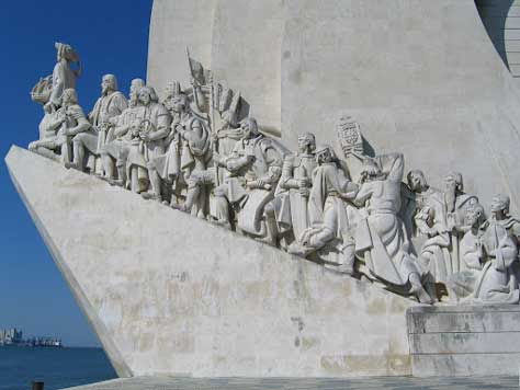 Lisboa, Monumento a los descubridores