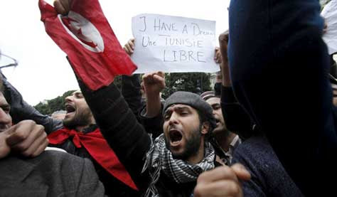 Revolución de los Jazmines en Túnez