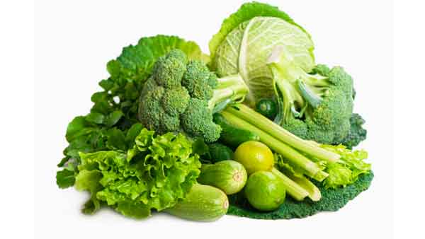 verduras de hoja verde