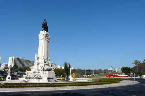 Lisboa, Plaza del Marques de Pombal