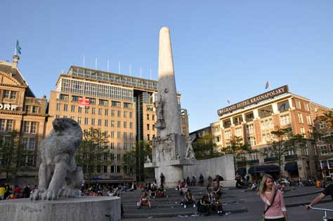 Amsterdam, Plaza Dam