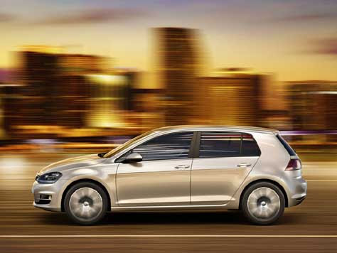 Volkswagen Golf, en movimiento