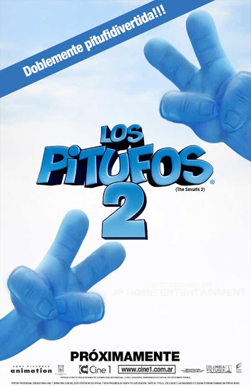 Los Pitufos ,cartel