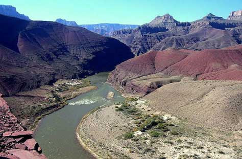 Cañón del Colorado, río