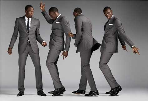 Usain Bolt, elegante