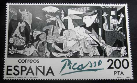 El Guernica de Picasso - sello