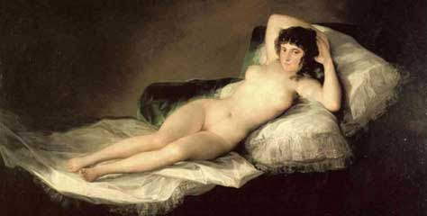La maja desnuda de Goya