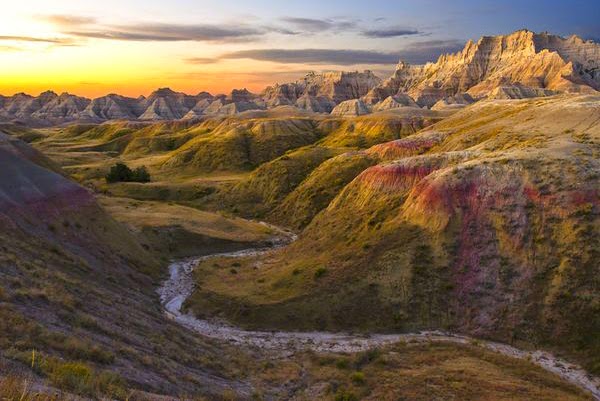 Parque Nacional de Badlands (Dakota del Sur, EE.UU.)