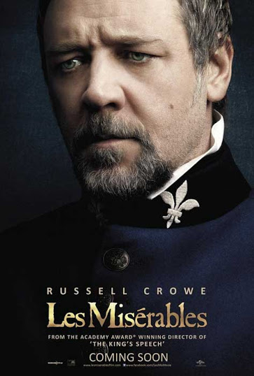 Los Miserables, cartel con Russell Crowe