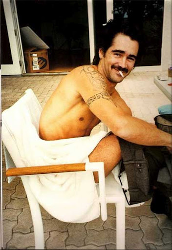 Colin Farrell, desnudo