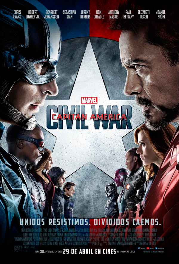 Cartel Capitán América: Civil War