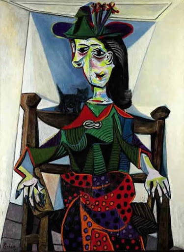 Dora Maar con gato de Picasso