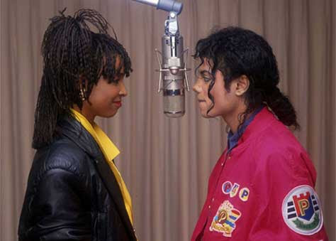 MichaelJackson y Siedah Garrett