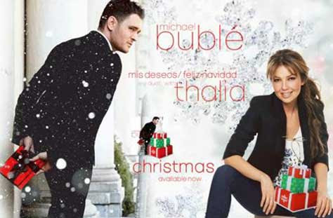 Michael Bublé y Thalia