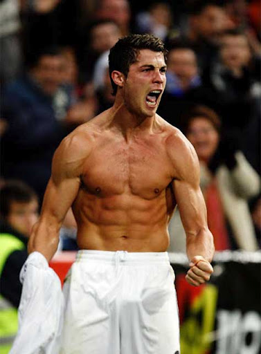 Cristiano Ronaldo, celebración