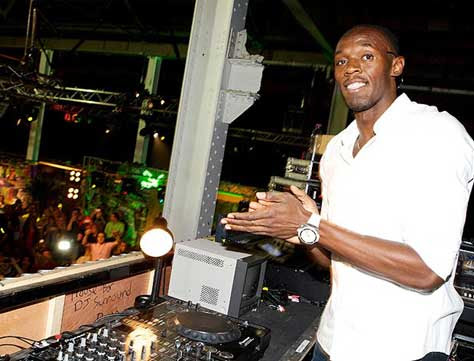 Usain Bolt, DJ