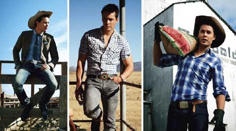 Taylor Kitsch, en el campo