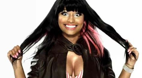Nicki Minaj, graciosa